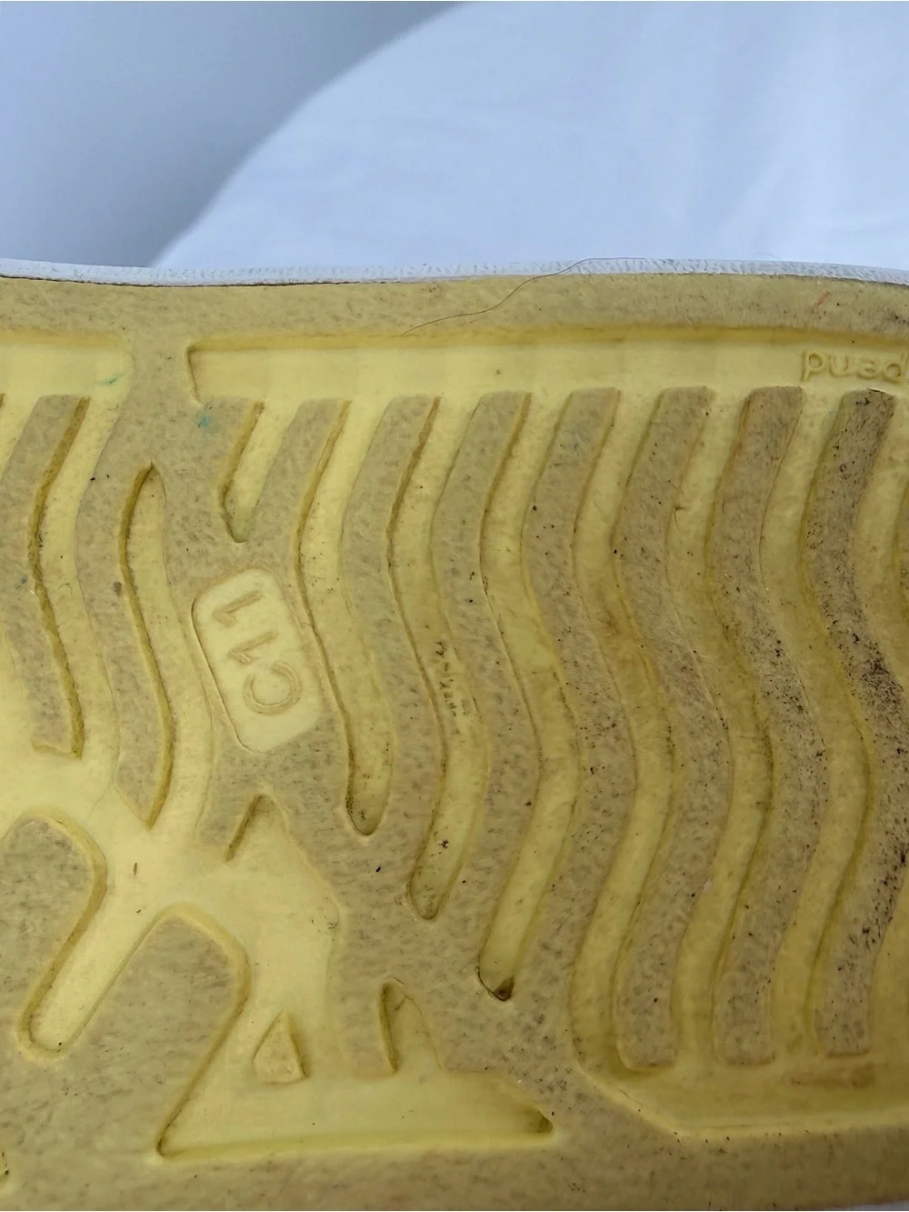 Native Jefferson Kids Yellow Orange Fox Print Slip-On Water Shoes‎ Size 12.5